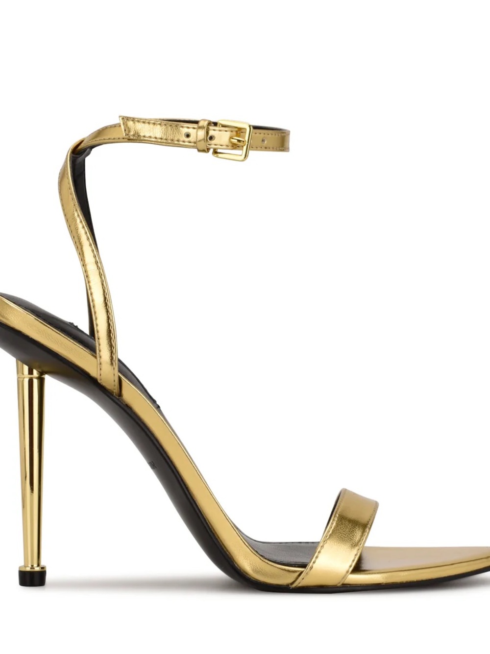Nine West Gold Reina Heels